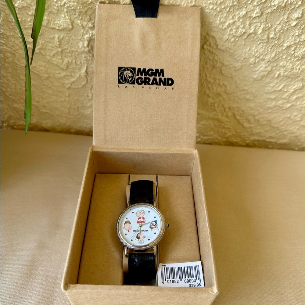 Popeye Watch collectible NIB by MGM